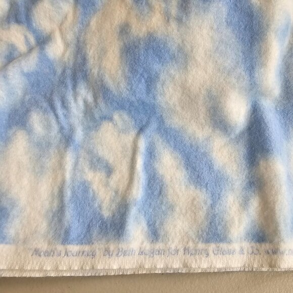Noahs Journey Cloud Flannel Fabric Precut W 41" L 113" by Beth Brogan - Picture 3 of 4